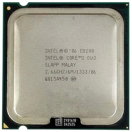 Процессор Intel Core 2 Duo E8200 Wolfdale LGA775, 2 x 2667 МГц, OEM процессор intel core 2 duo e6750 conroe lga775 2 x 2660 мгц oem