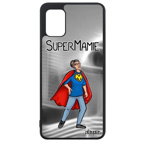 фото Чехол для мобильного galaxy a31, "супербабуля" герой семья utaupia