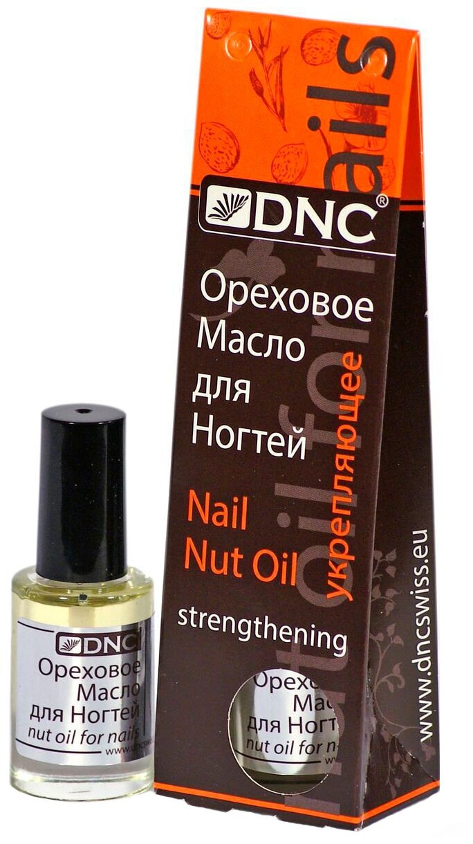 DNC Ореховое масло для ногтей укрепляющее, 6 мл, DNC