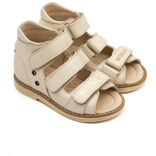 фото Сандалии детские 26006 р32 кожа,бриз молочный tapiboo