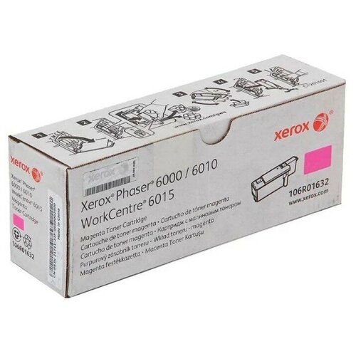 Принт-картридж (1K) Xerox Phaser 6000/6010/WC6015 (O) 106R01632 magenta