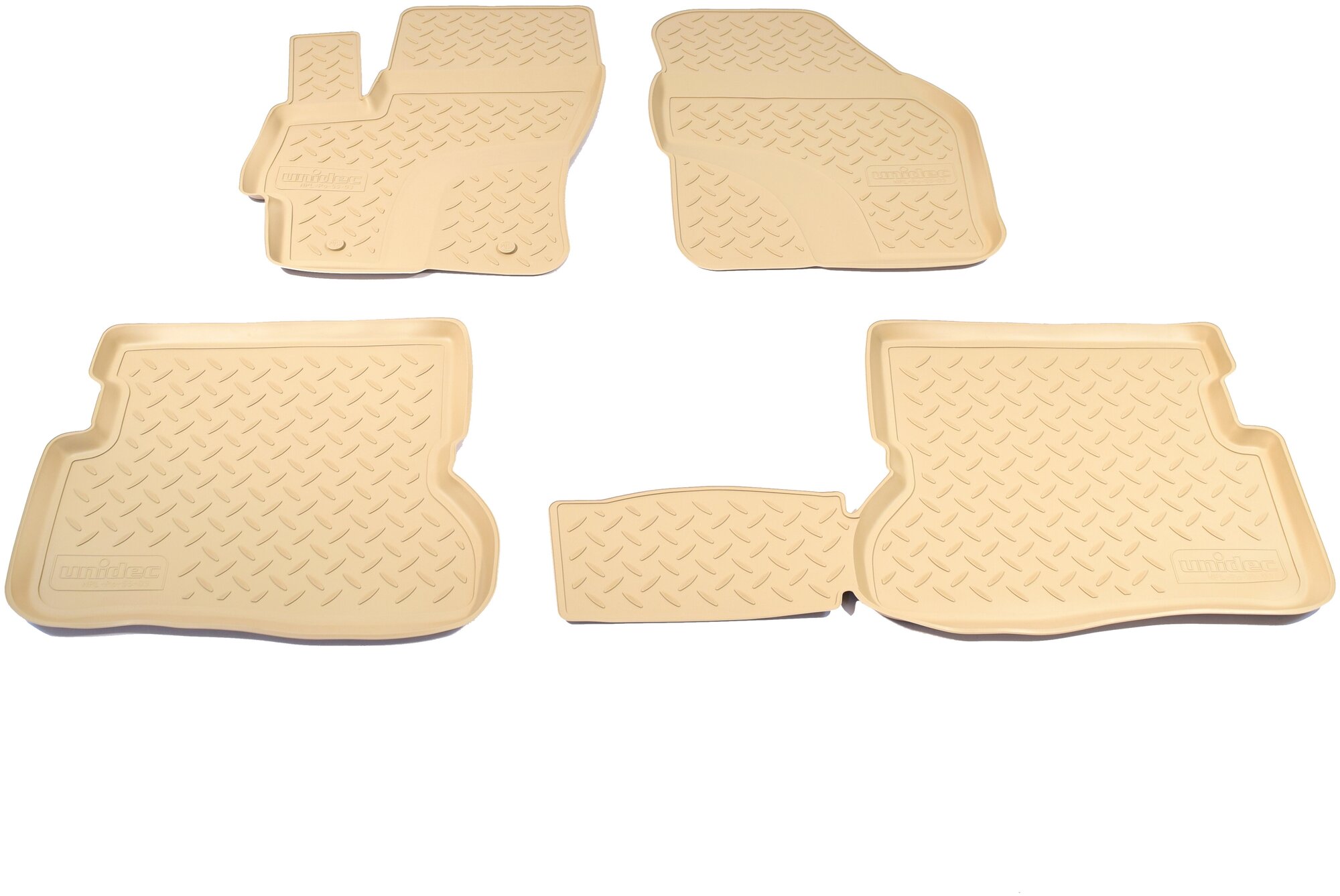 фото Комплект ковриков в салон NorPlast NPL-Po-55-03 для Mazda 3 2003-2009 г., 4 шт.