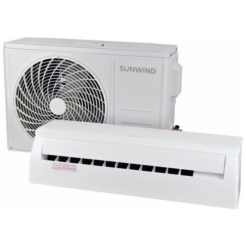 Сплит-система SunWind SW-24/IN - SW-24/OUT настенная, до 40м2, 24000 BTU, с обогревом, (комплект из 2-х коробок) сплит система sunwind sw 18 in sw 18 out