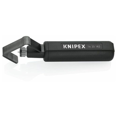 Стриппер для удаления оболочки кабеля KNIPEX KN-1630145SB стриппер механический knipex kn 1285110sb для удал первич оболочки оптоволокна ø 0 125 мм 100 мм sb