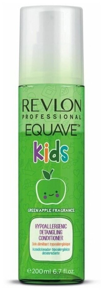 Revlon Professional RP EQUAVE KIDS APPLE DETANGLING CONDITIONER 2-х фазный кондиционер, облегчающий расчесывание, для детей 200мл