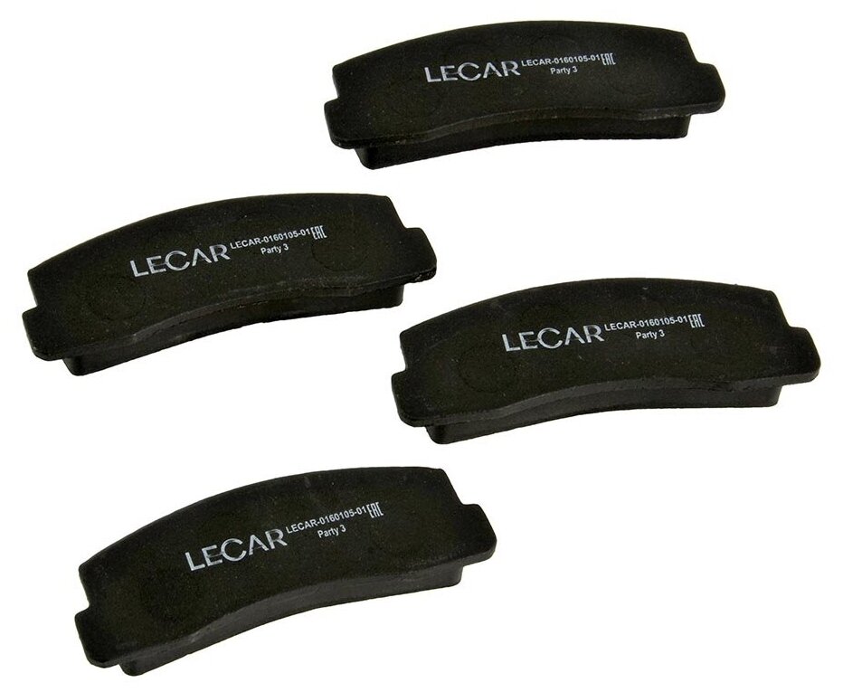 Колодки тормозные LECAR LECAR016010501 передние