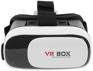 Очки для смартфона VR Box VR 2.0, 2560x1440, базовая, черно-белый