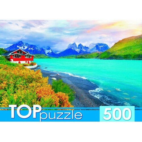 пазл top puzzle 500 деталей лесные животные Пазл TOP Puzzle 500 деталей: Чили Патагония