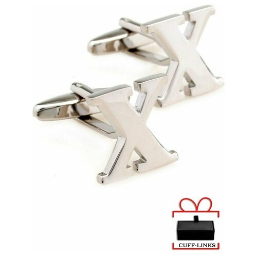 запонки буква с cuff links Запонки , серебряный