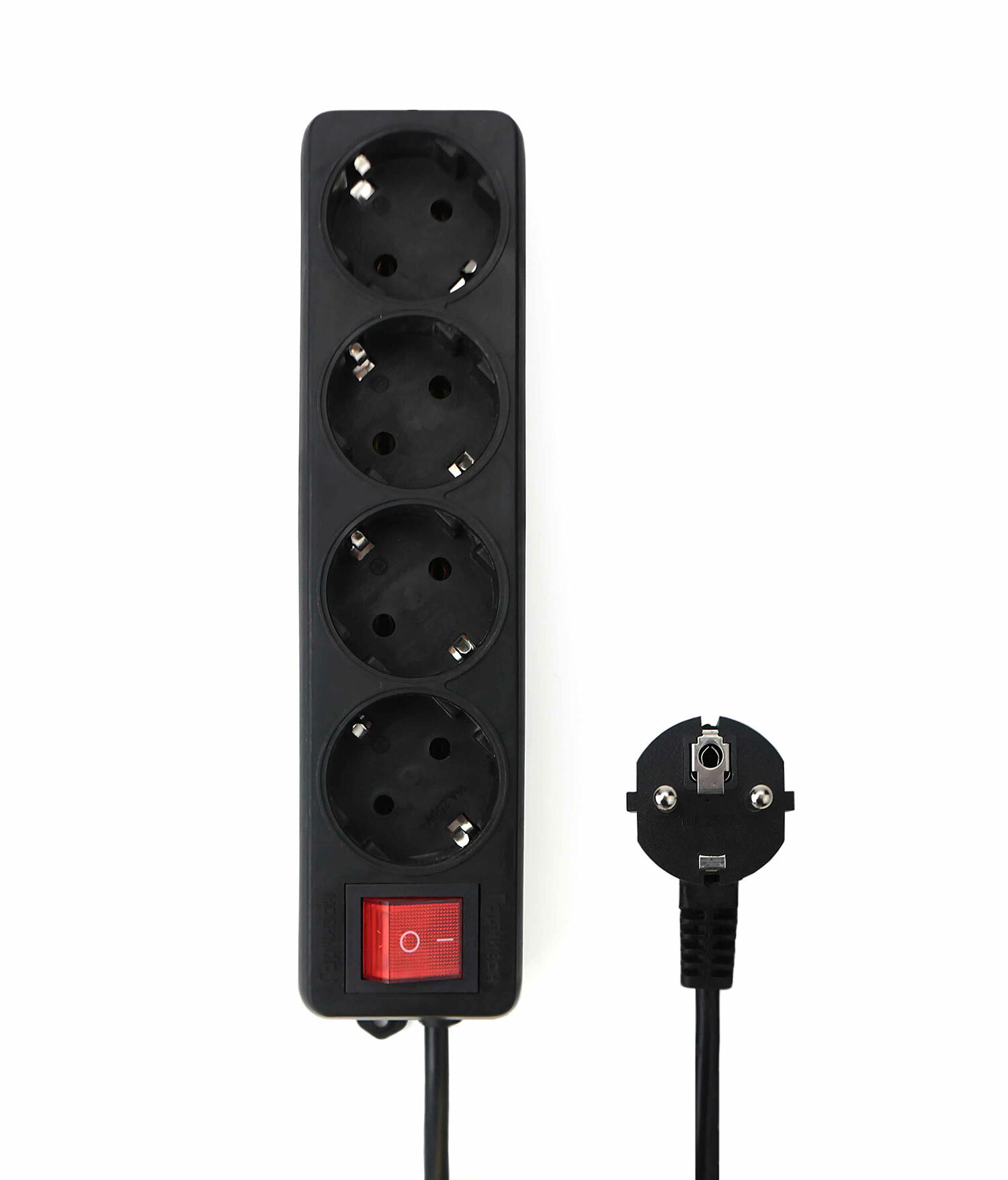 Удлинитель Гарнизон 4 Sockets 5m Black EL-NB-G4-B-5