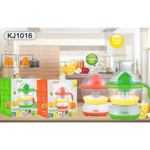 Соковыжималка для цитрусовых KJ-1016 40Вт Зеленая 1 скорость Dsp - для тех кто выбирает качество 180000₽