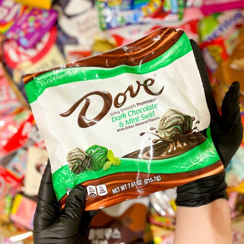Dove Promises (Dark Chocolate & Mint Swirl) темный шоколад и мята 215,7 гр.