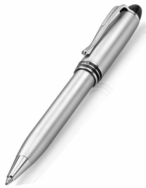 Шариковая ручка AURORA Ipsilon Chromed Barrel and Cap Satin Finish (AU B36-P)