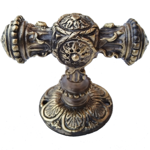 Ventalia Ручка для шибера №3 (латунь, полировка по патине)