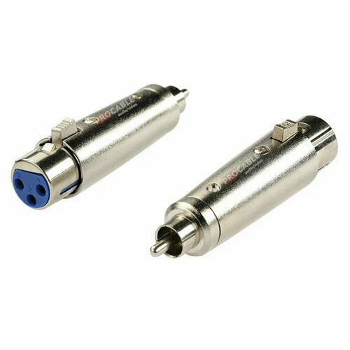 Переходник XLR (гн.) - RCA(шт.) моно