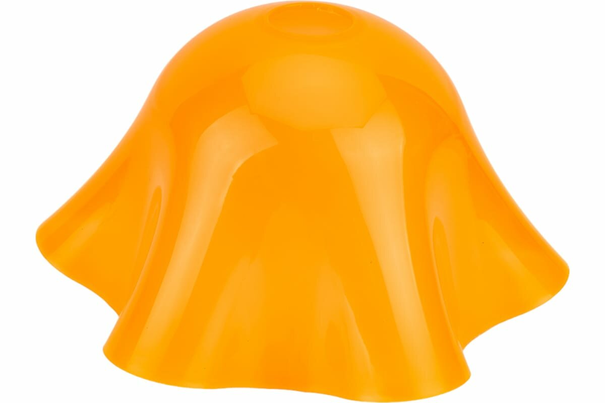 Apeyron Плафон оранжевый, пластиковый, под патрон Е27, O280х140мм/16-37