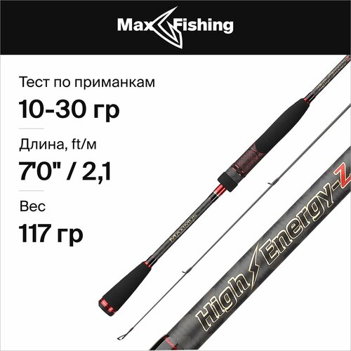Maximus Спиннинг MAXIMUS HIGH ENERGY-Z (MSHEZ21M 210 см 10-30 гр)