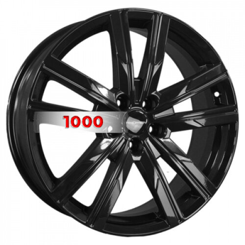 Khomen Wheels KHW1905 Black (Chery Tiggo 7 Pro)