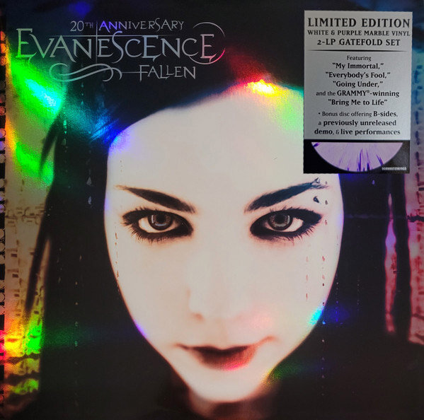 Evanescence - Fallen [20th Anniversary Edition] [White & Purple Marble] (00888072561922)