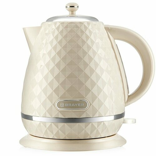 Чайник электрический BRAYER 1065BR пластик 17 л 2200 Вт бежевый 390300₽