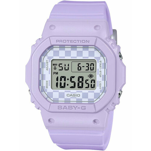 фото Наручные часы casio baby-g, фиолетовый