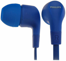 Проводные наушники Philips TAE1105BL синий