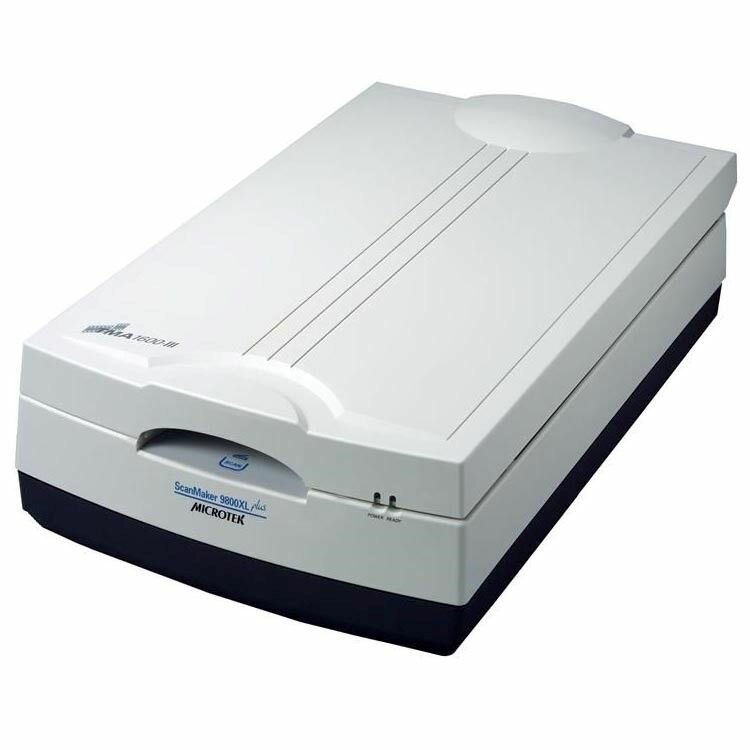 Сканер Microtek ScanMaker 9800XL Plus 1600х3200 dpi А3 USB (1108-03-360633) белый