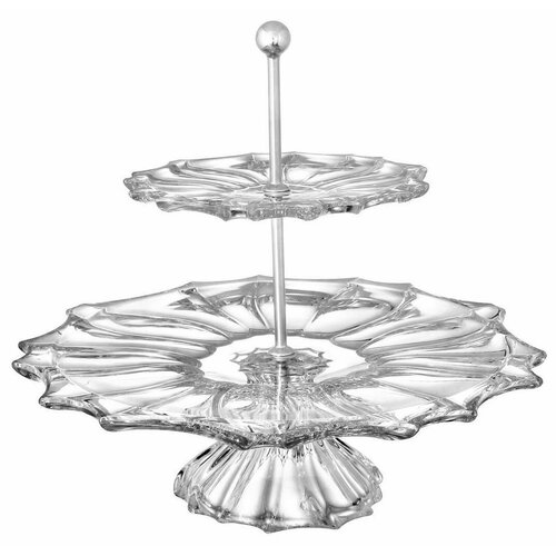 Горка двухъярусная на ножке Плантика Размер: 35 см