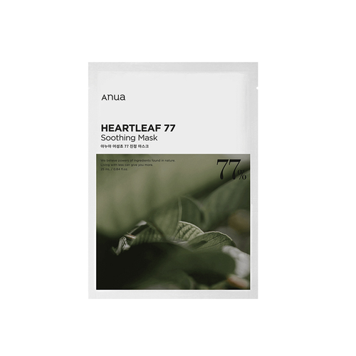 AnuaУспокаивающая тканевая маска с центеллойAnua Heartleaf 77 Soothing Sheet Mask 359₽