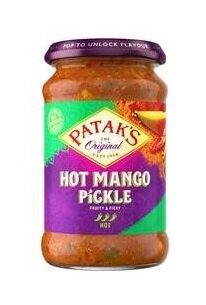 HOT MANGO PICKLE Hot Patak's (Острый манго пикули Патакс) 283 г.