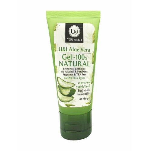 UI ALOE VERA GEL 100 NATURAL алоэ вера гель 100 натуральный 60 г 458₽