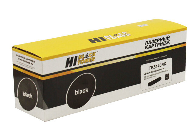 Картридж Hi-Black HB-TK-5140Bk, черный, 7000 страниц, совместимый для Kyocera ECOSYS M6030cdn/M6530cdn