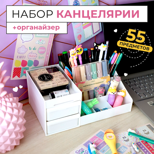 Набор канцелярский с органайзером