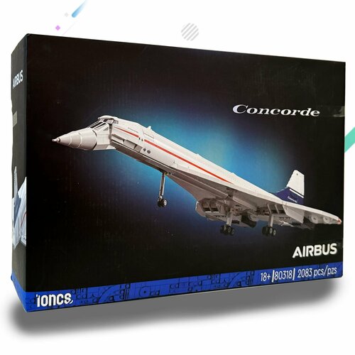 Конструктор Техник Creator 80318 Самолёт Конкорд Airbus 2083 детали 7490₽
