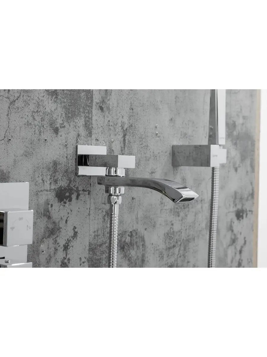 Душевая система Gappo G7107-40 встраиваемая, латунь, хромированный — фото 1