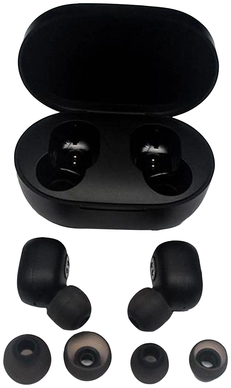 Беспроводные наушники Xiaomi Redmi AirDots 2 TWSEJ05LS, новая модель, черные — фото 1