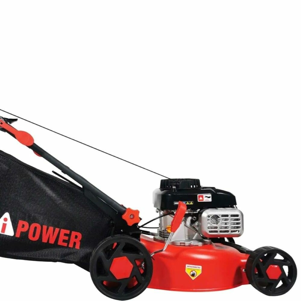 Газонокосилки Бензиновые Бензиновая газонокосилка несамоходная A-iPower ALM41P
