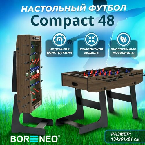 Настольный футбол Мини футбол Кикер BOR NEO Compact 48 цвет Палдао 18009₽