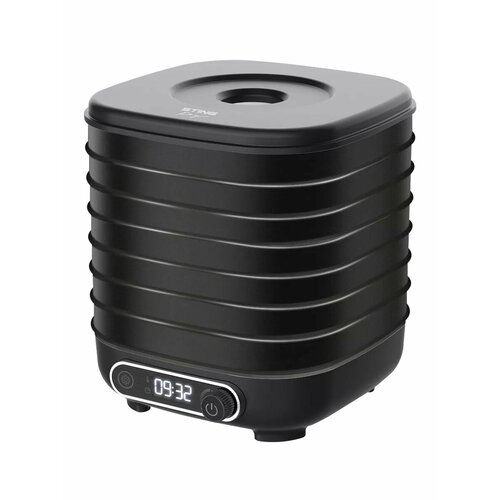 Дегидратор сушилка для овощей электросушилка STINGRAY ST-FD713B 7 поддонов черный 2137₽