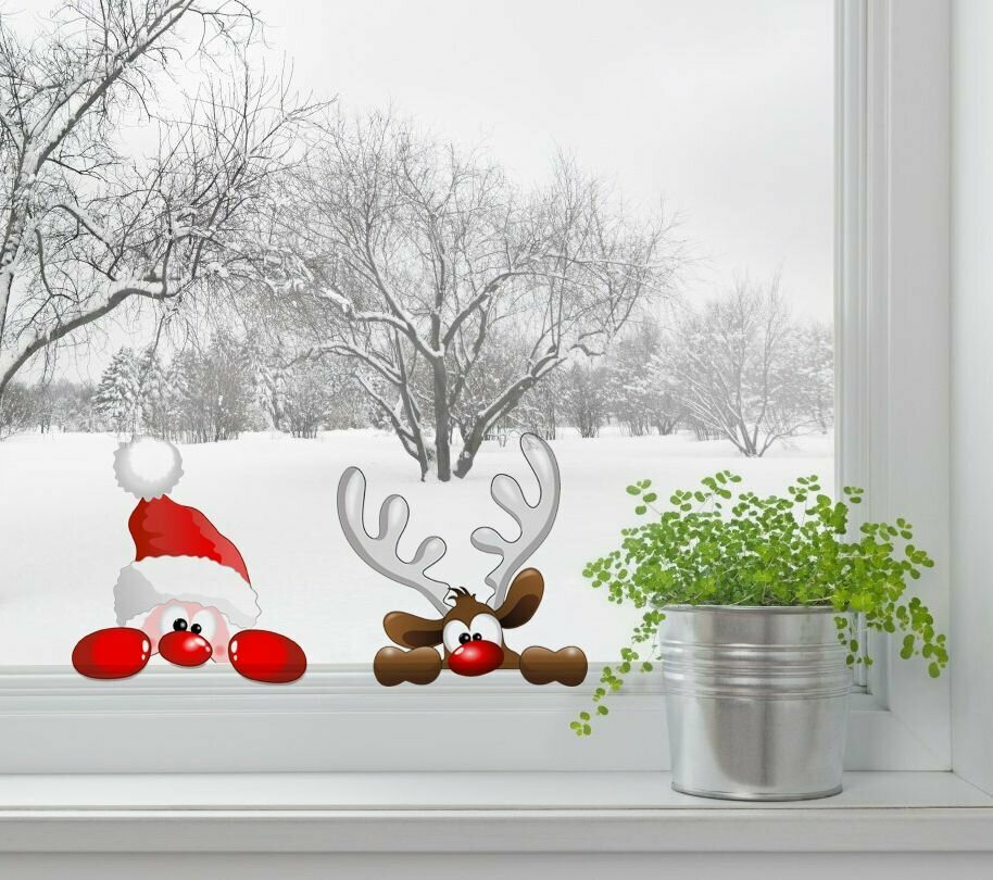 Набор наклеек А4 