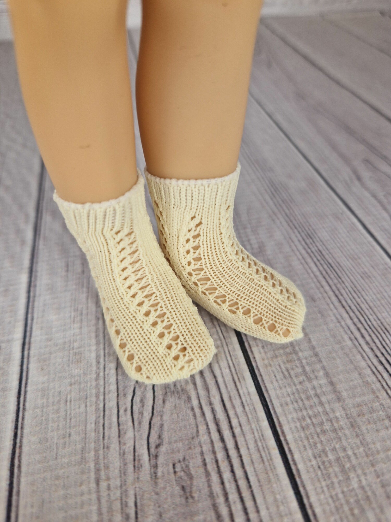 Одежда для кукол носки ажурные 32-34см Paola Reina