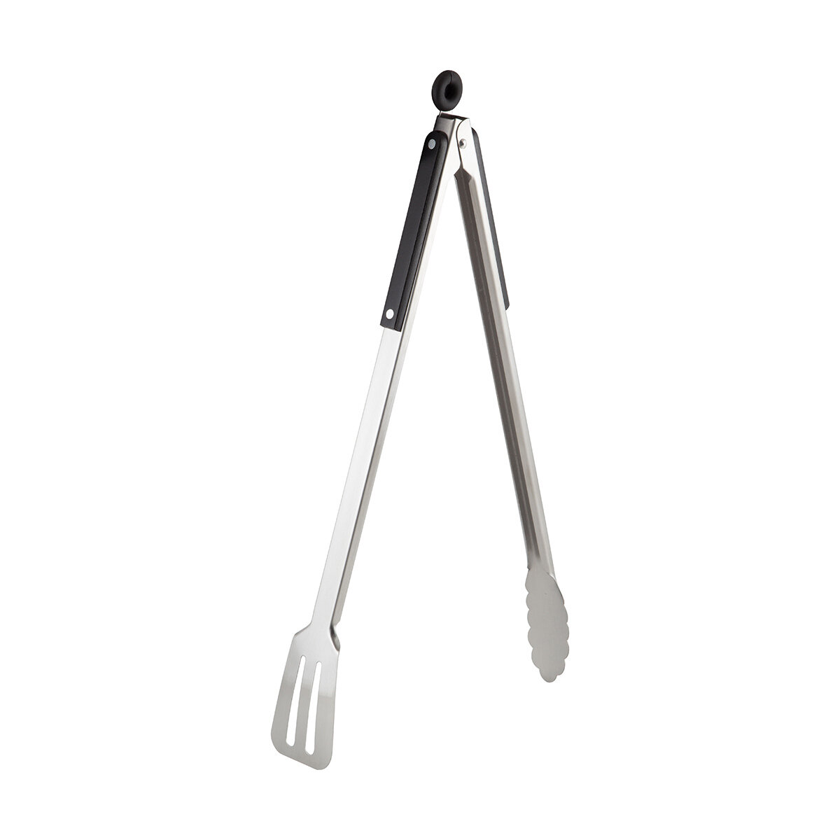 Щипцы-лопатка 40 см нержав дерев. Ручка сталь 08 мм "Ecos"