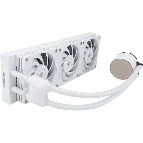 Система водяного охлаждения Thermalright "Frozen Magic 360", для процессора, белая, 3 вентилятора