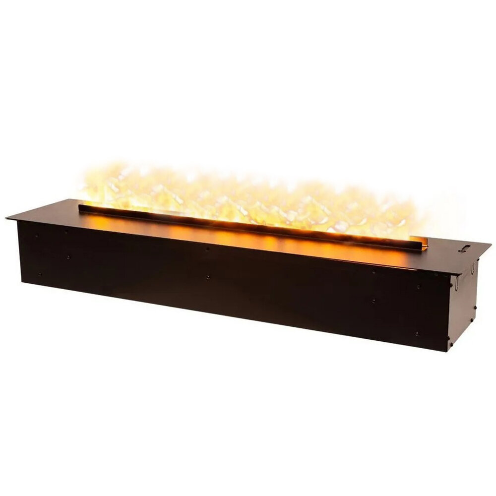 Электроочаг RealFlame 3D Cassette 1000 Black Panel, электрический очаг с 3D эффектом живого пламени (очаг электрический)