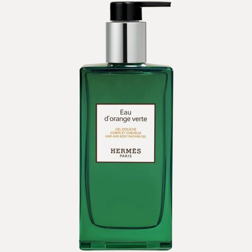 Изображение товара Гель HERMÈS Eau d’Orange Verte 200 мл | Для душа и волос | Унисекс | Свежесть, уход, элегантность