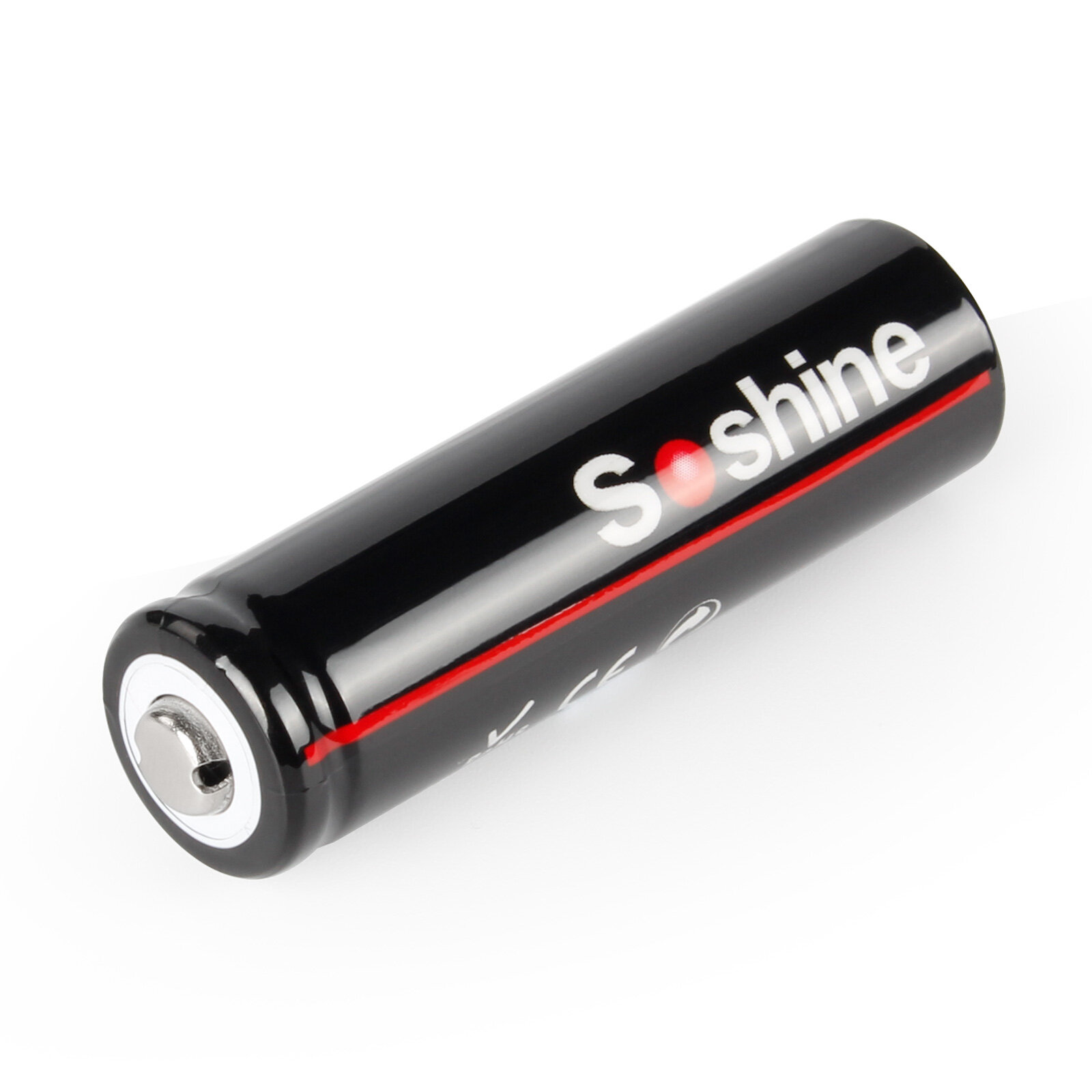 Аккумулятор Soshine, Li-ion, 3.7 V, 900mAh, типоразмер 14500 (high top) ( 4 штуки )