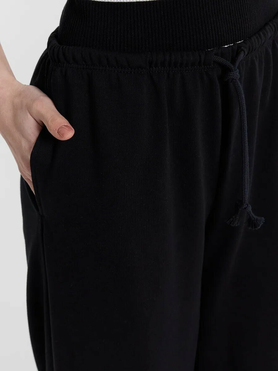 Брюки MARK FORMELLE Одежда для дома, размер L, черный — фото 1