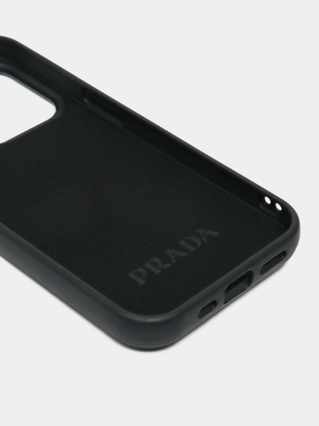 Силикон чехол Prada с блестящим камнем, для iPhone 14 Про Макс — фото 1