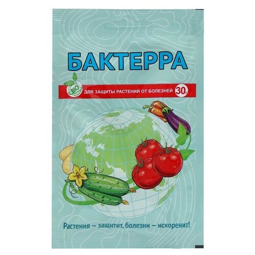 Средство от болезней растений Ваше хозяйство Бактерра, 30 г ваше хозяйство средство от болезней хортон 24 мл