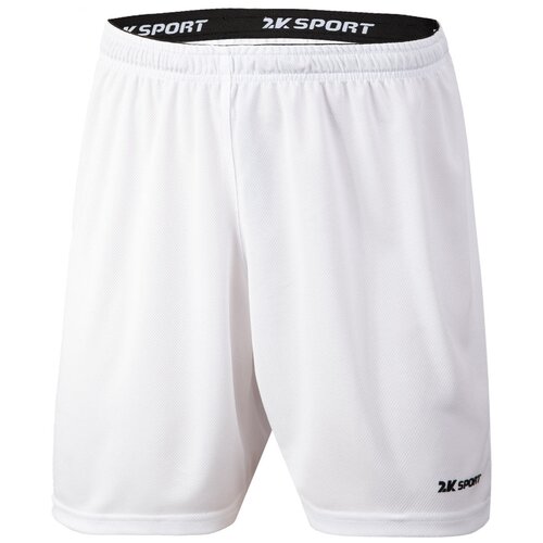 Шорты 2K SPORT, размер YS(34), белый шорты 2k sport размер ys 34 фиолетовый